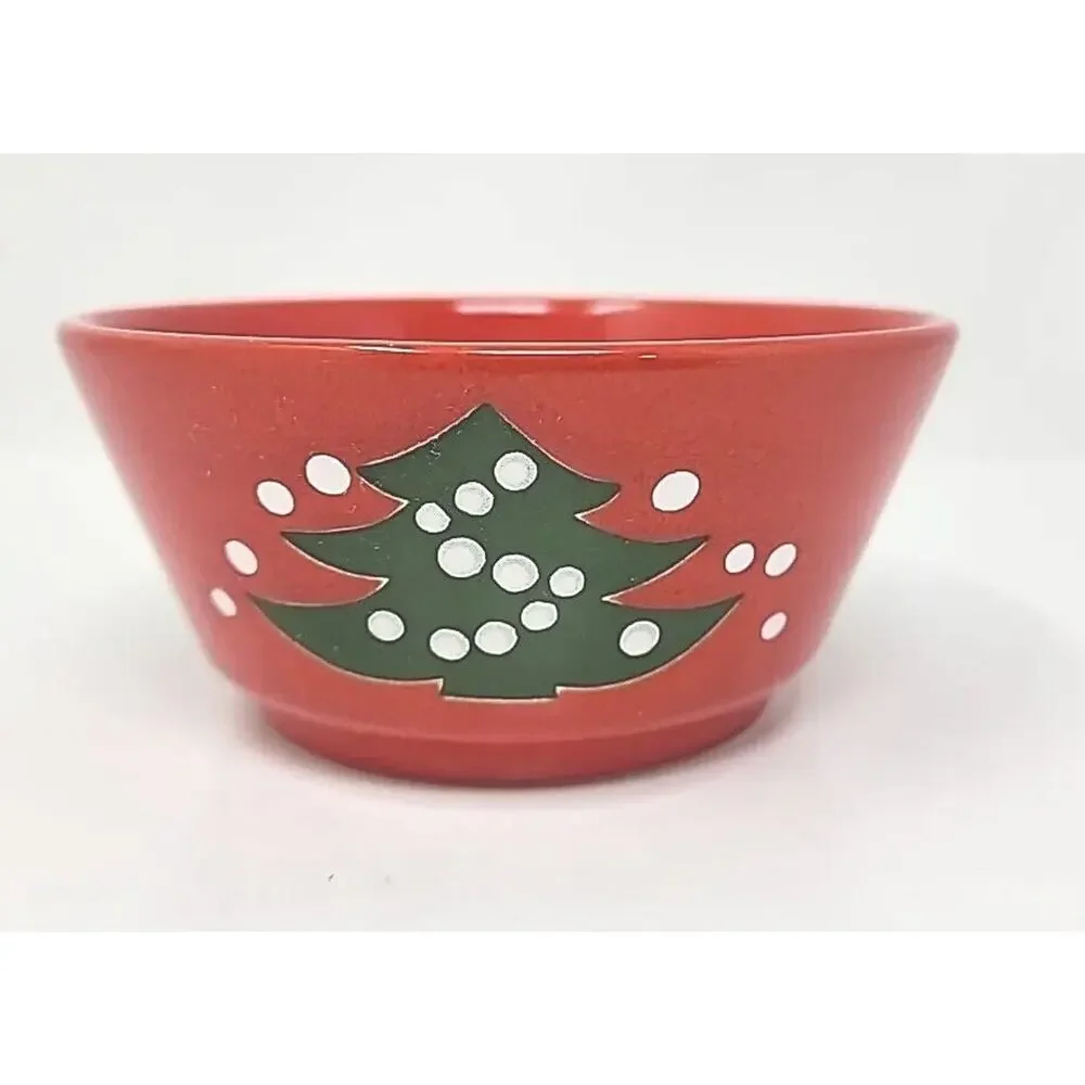 Waechtersbach Christmas Tree Bowl Germany 5‎ Inch Diameter U118